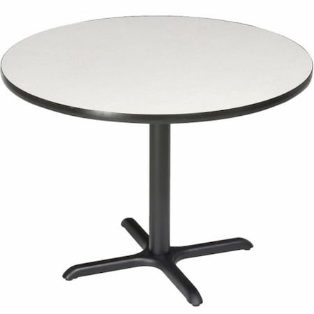 Interion By Global Industrial Counter Height Table, 42 in L, 42 in W, 36 in H 695805GY
